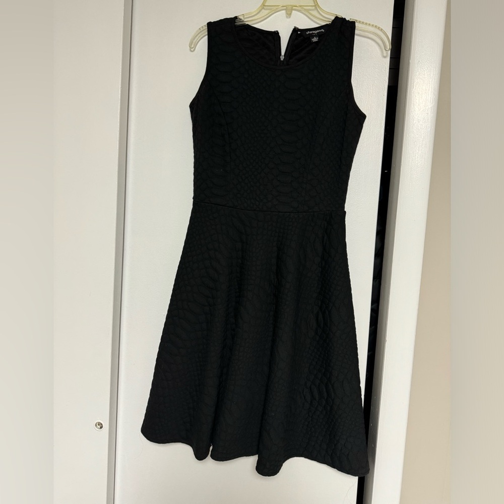 Sharagano black dress size 4